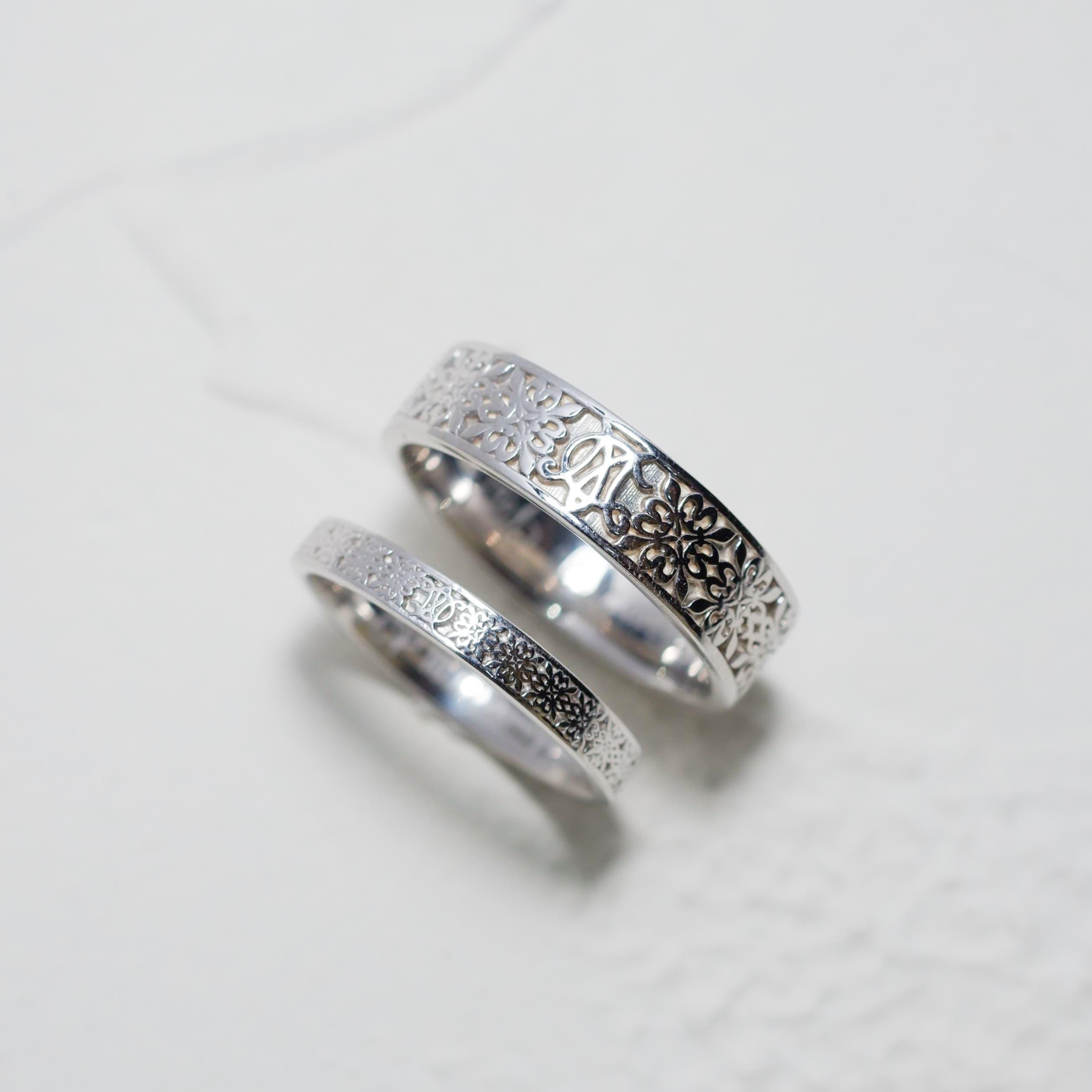 Arabesque Wedding Ring