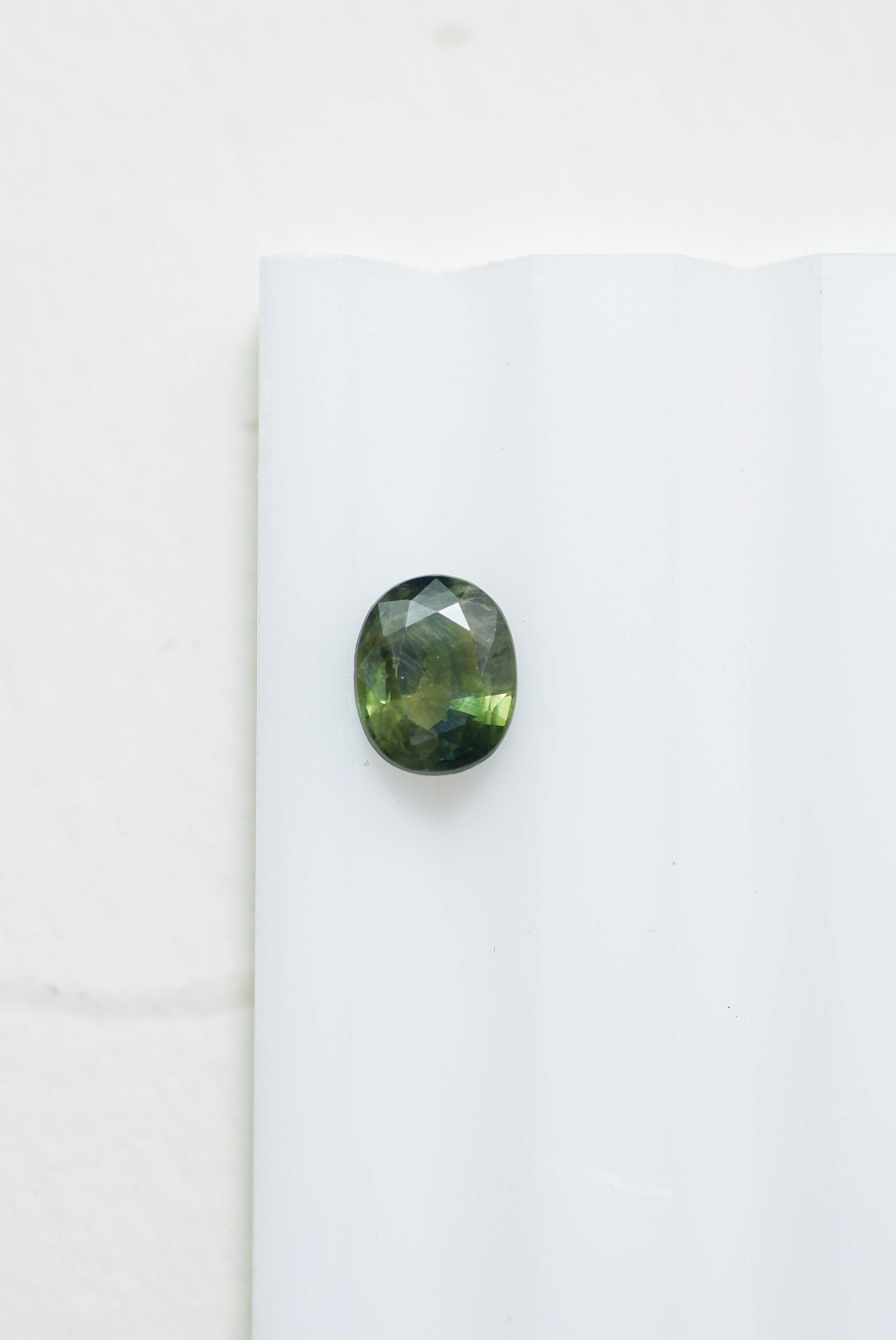 1.285 ct Green Sapphire