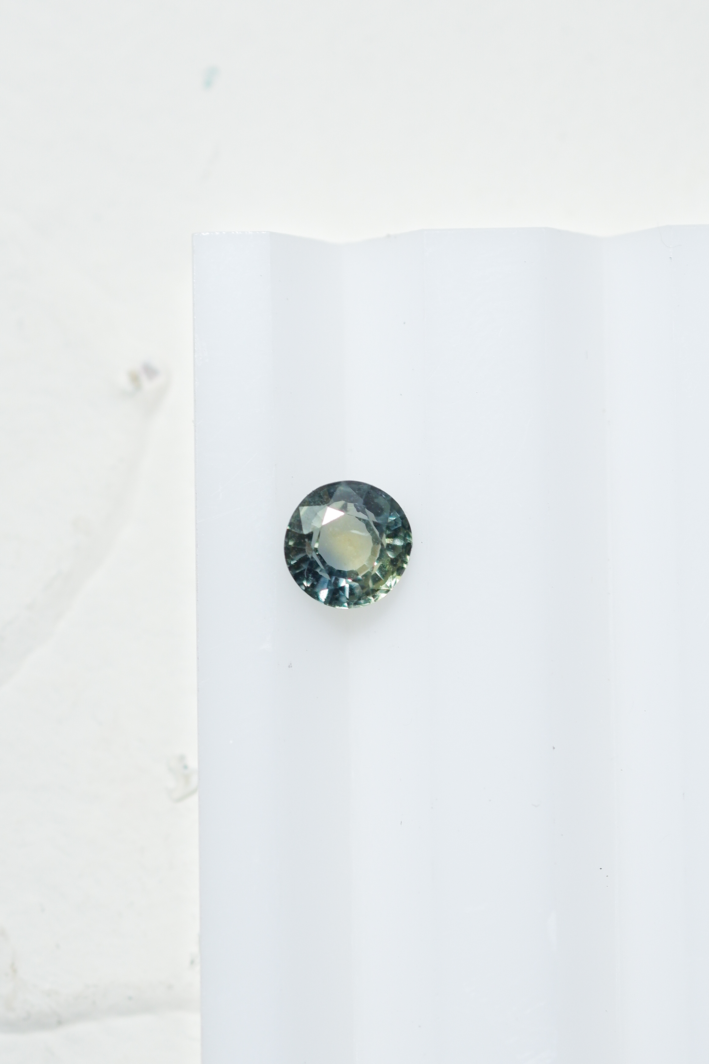 0.725 ct Teal Sapphire