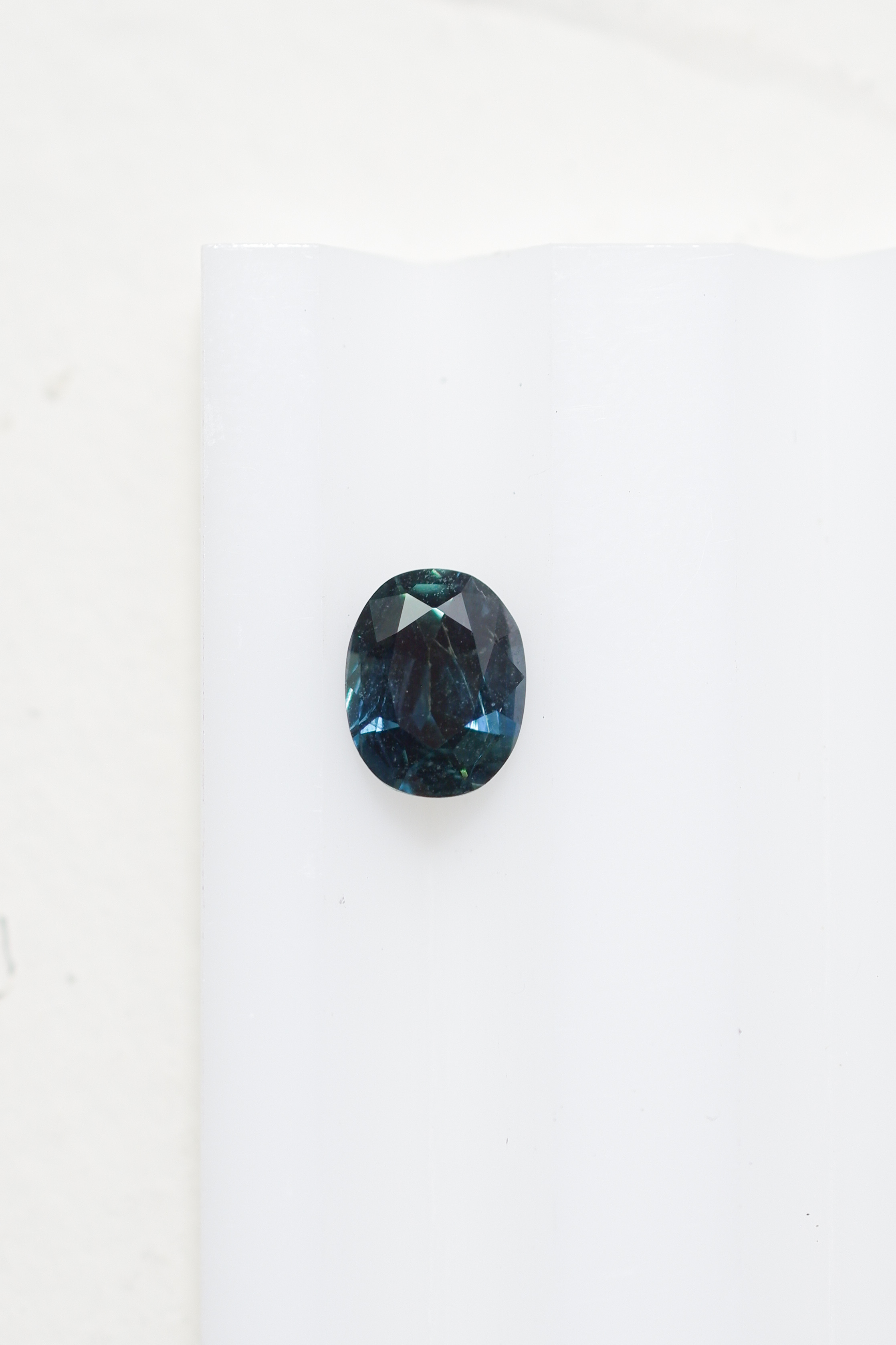0.745 ct Teal Sapphire