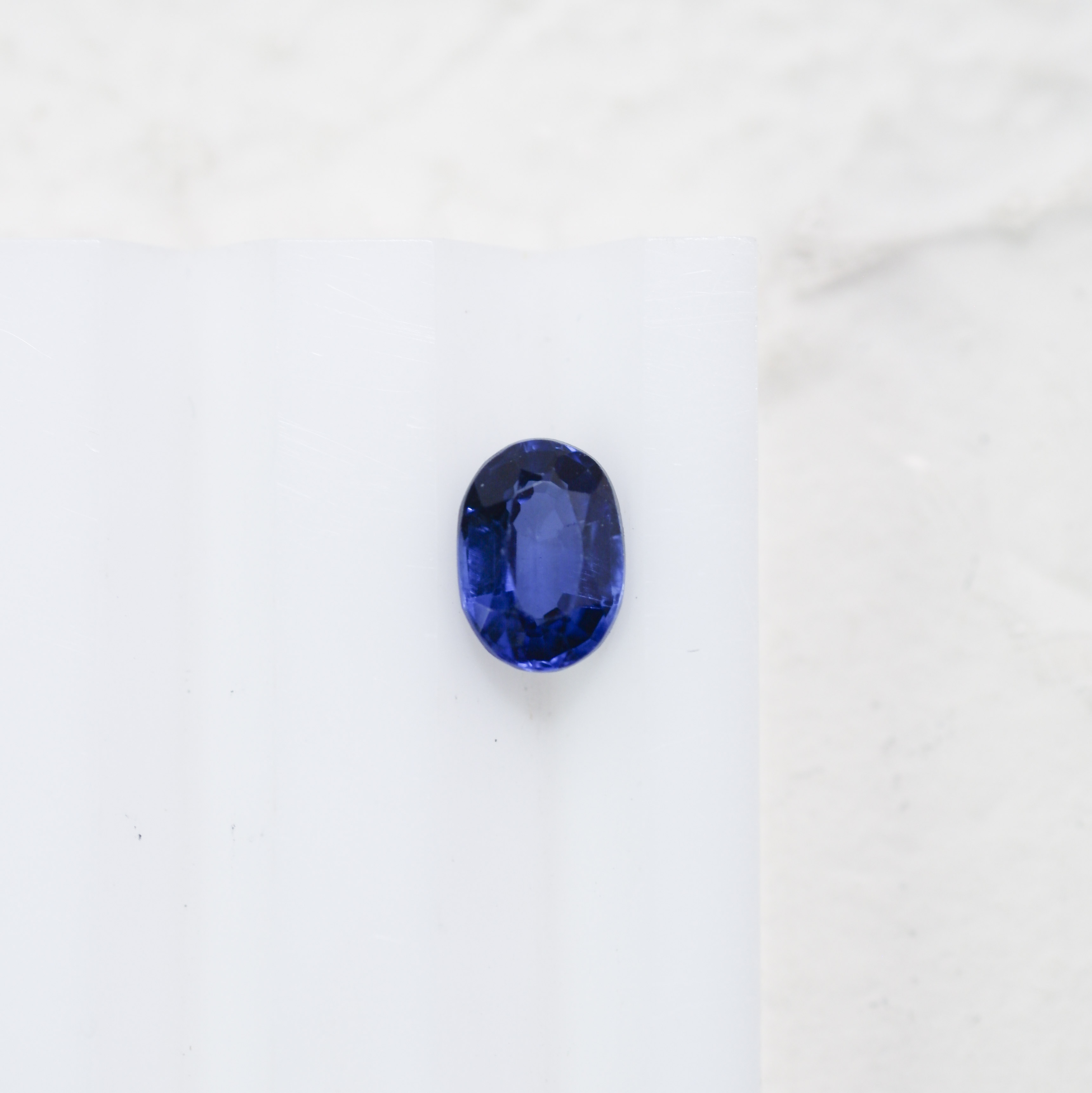 1.085 ct Lab Grown Blue Sapphire