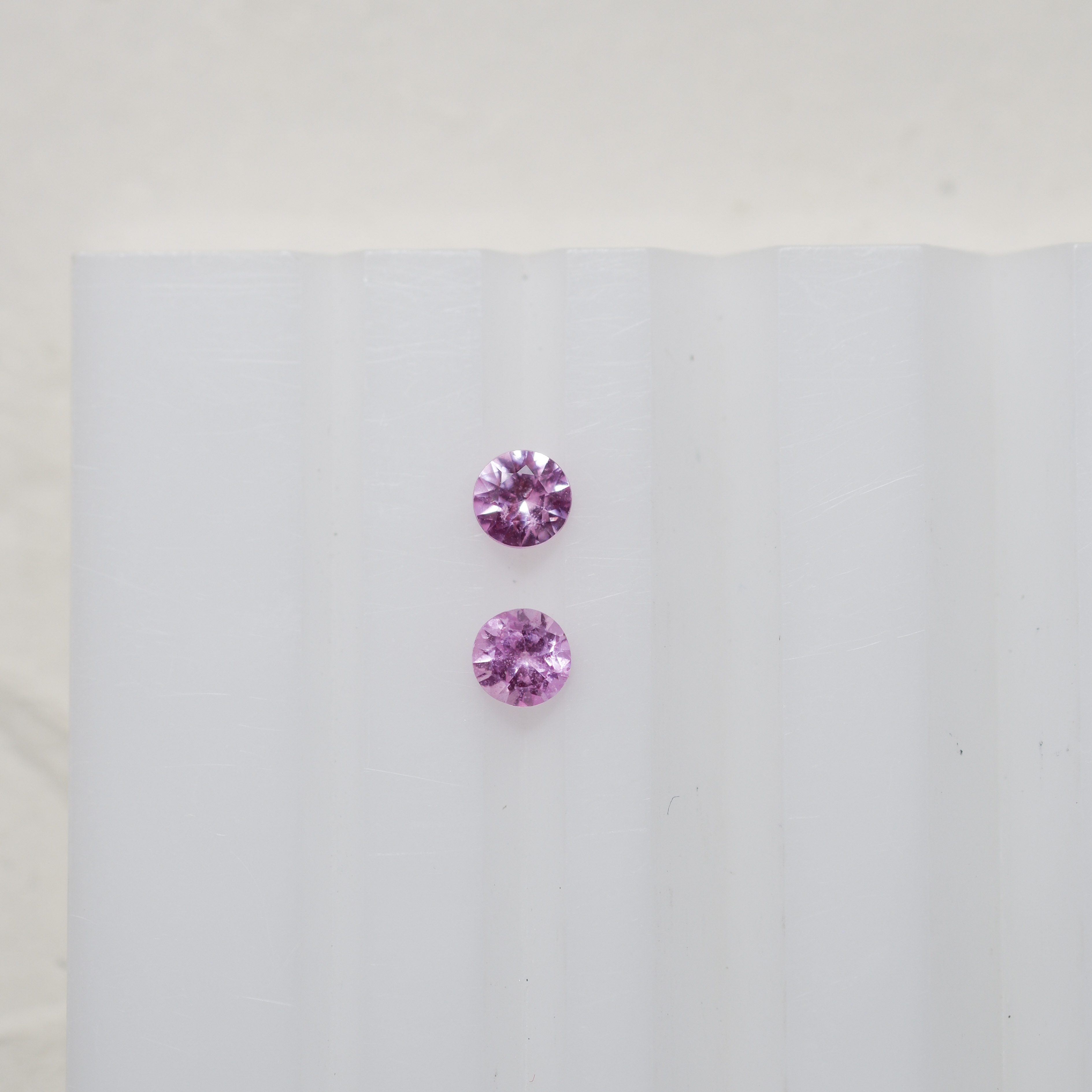 0.420 ct Pink Sapphire Pair