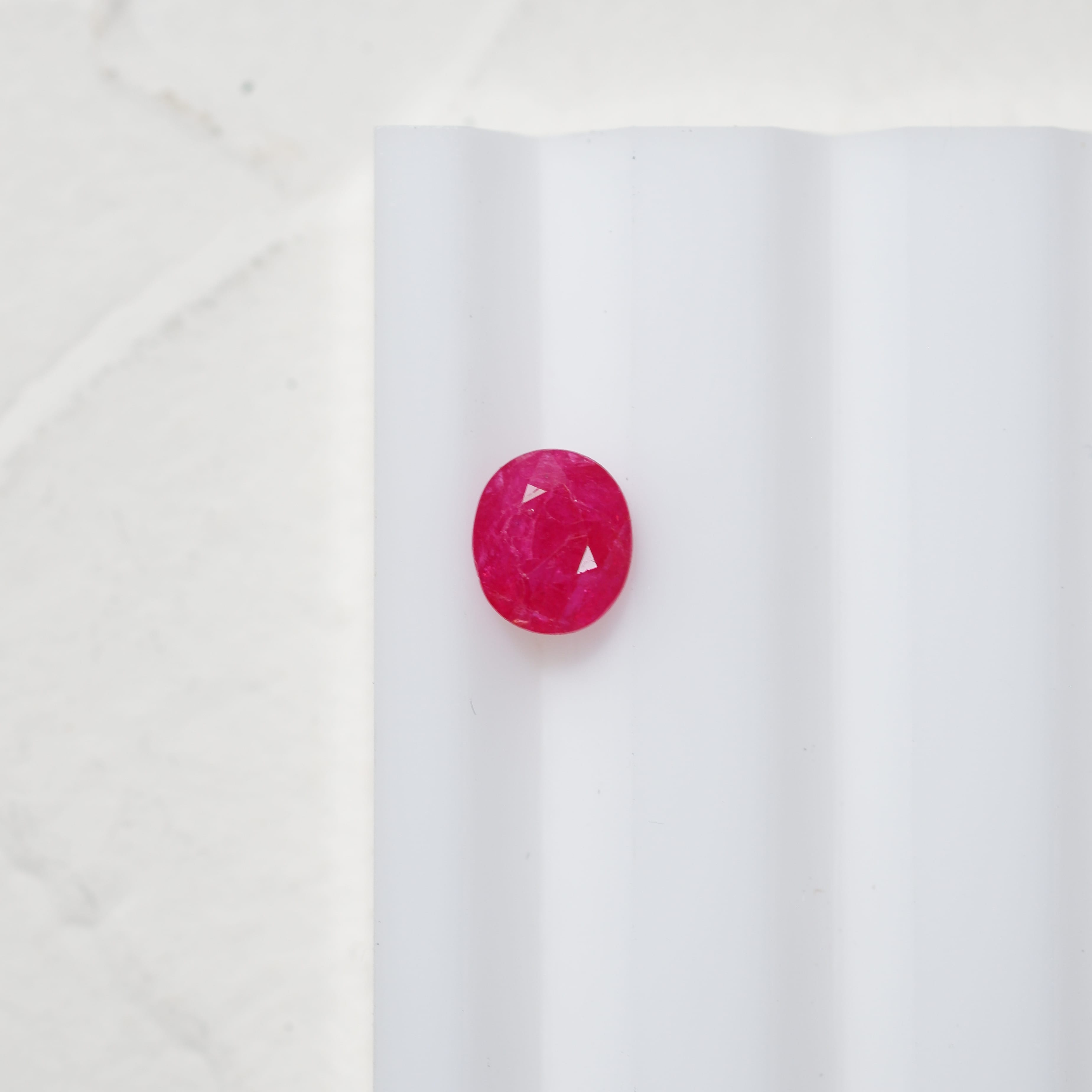 1.31 ct Unheated Ruby
